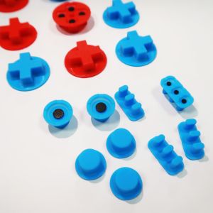 Flexible and Durable Silk Screen Transparent Silicone Buttons for Custom Designs