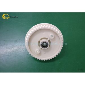 White ATM Components , Presenter Gear Pulley Atm Spare Parts 4450587795 P / N