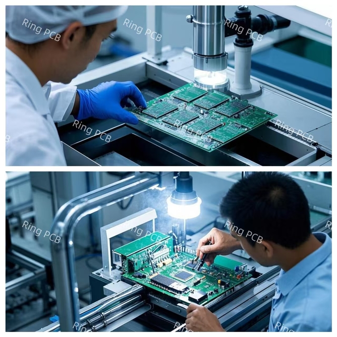 Custom Smartwatch Flexible Rigid PCB Boards Manufacturing Assembly ISO9001