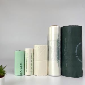  Biodegradable T Shirt Bag On Roll Made Of PBAT Material For Eco Friendly Packaging Manufactures