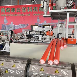 Fully Automatic COD Bundle Pipe Making Machine HDPE Silicon Core Telecom Conduit