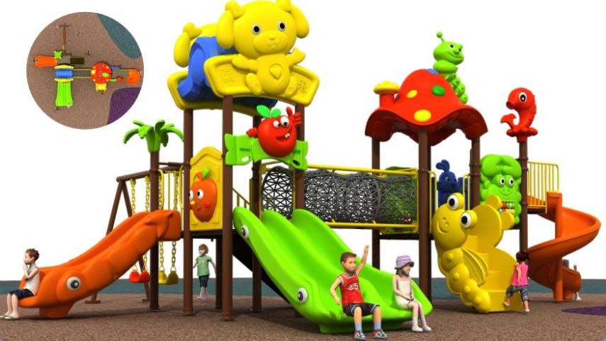 dog roof big children outdoor playground items outside plastic games