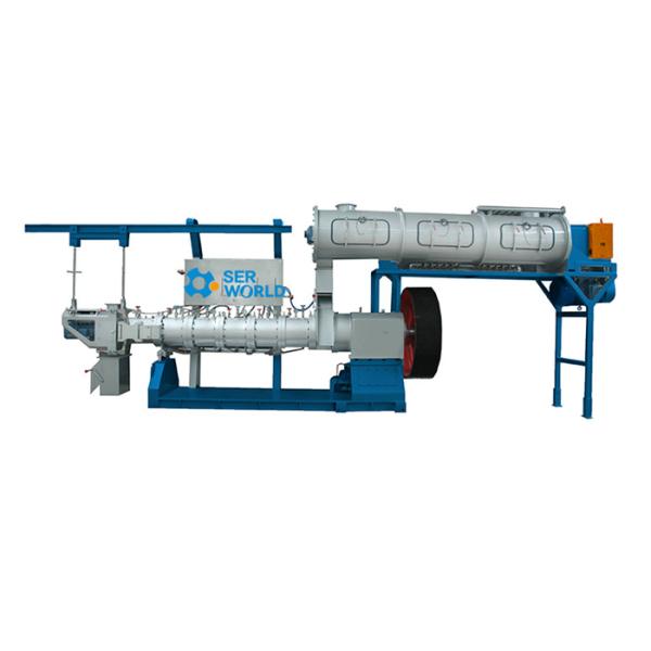 China Single Screw Aqua Feed Extruder 4-6t/H Fish Pellets Machine Fish Meal Machine Animal Fish Feed Extruder Floating Fish Pellets Plant For Fish Feed Production on sale China Single Screw Aqua Feed Extruder 4-6t/H Fish Pellets Machine Fish Meal Machine Animal Fish Feed Extruder Floating Fish Pellets Plant For Fish Feed Production on sale