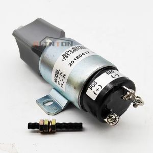 E200B E320 Excavator Stop Solenoid Switch For S6K HD700-5/7 6D31 6D14 12V 24V