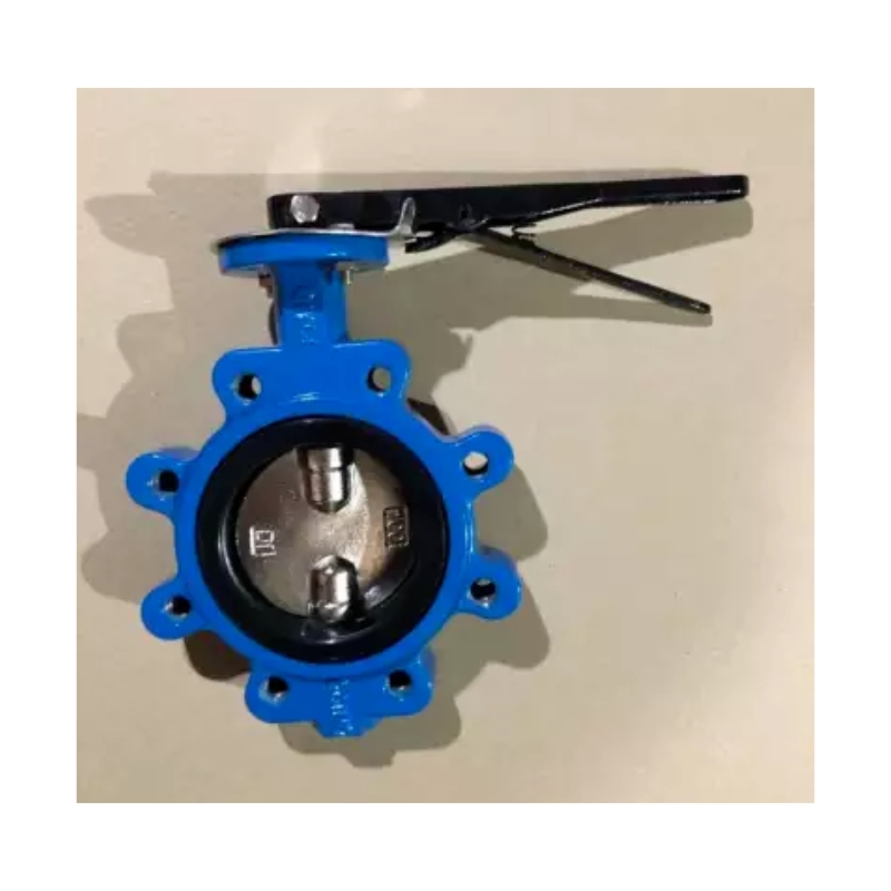 Normal Temperature Gas Media Pneumatic Ductile Iron Flange Soft Seal Butterfly Valve