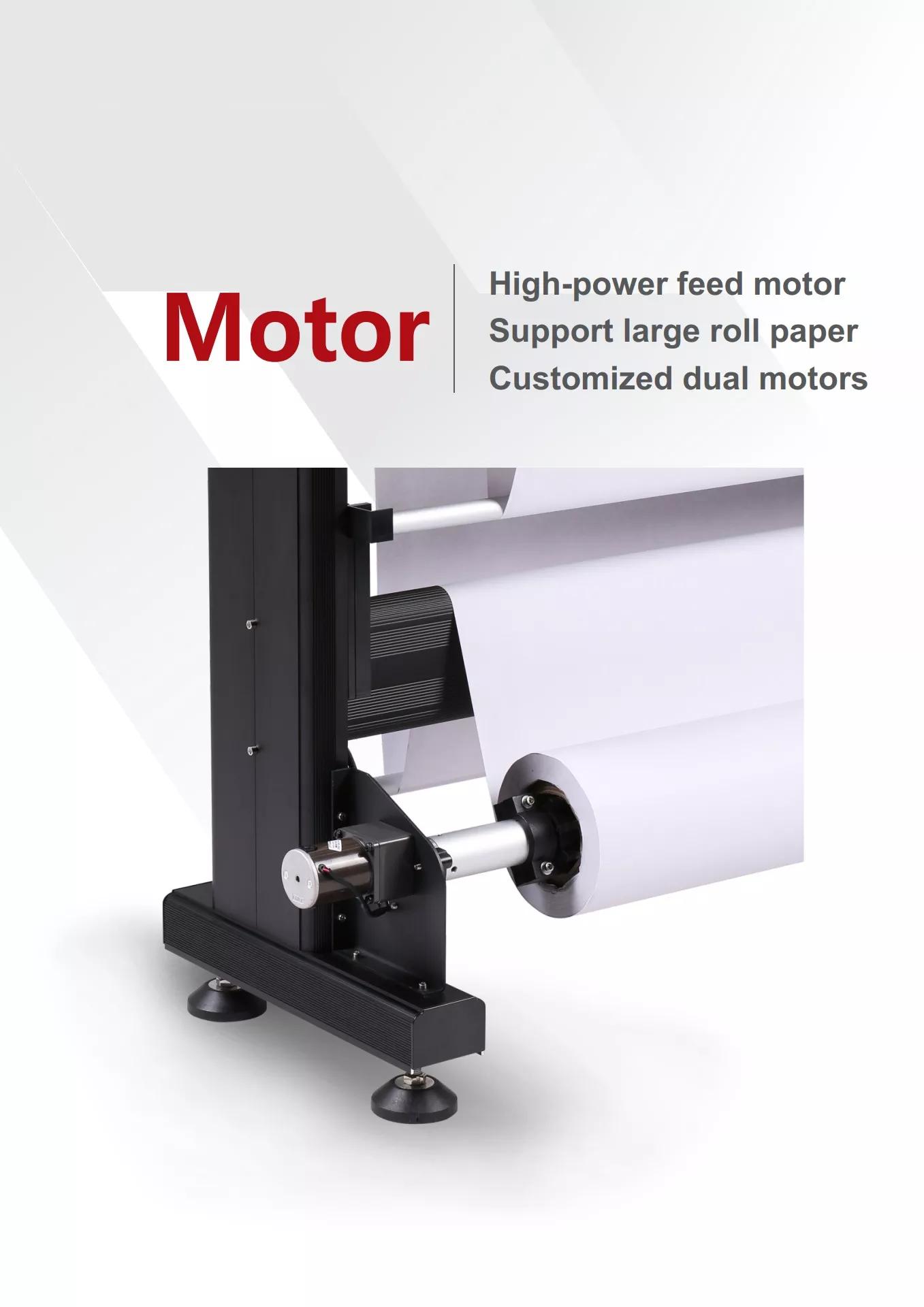 40-80gsm White Paper Cad Plotter Printer With High Resolution Printing 150-600 DPI