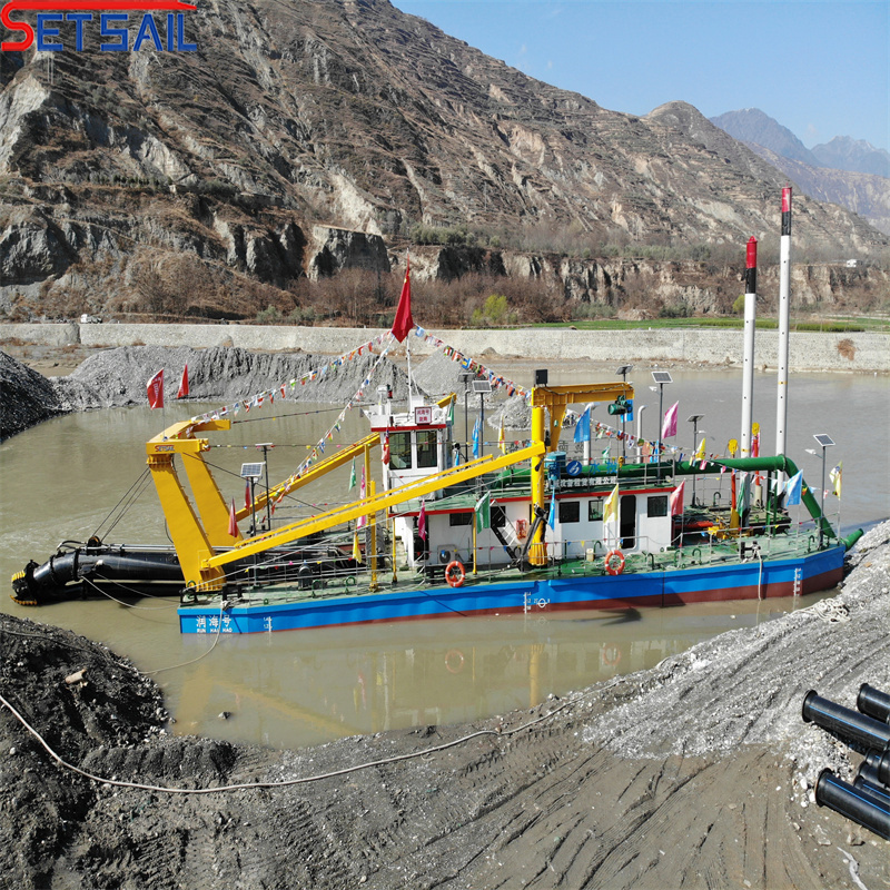 Full Automatic Siemens PLC 8 Inch Cutter Suction Dredger