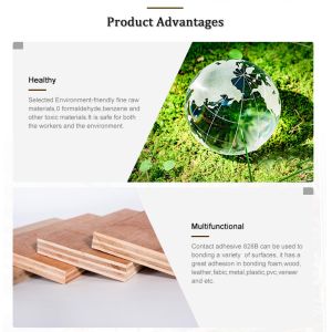 Odorless Foam Adhesive Spray 9009-54-5 Neoprene Rubber Raw Material