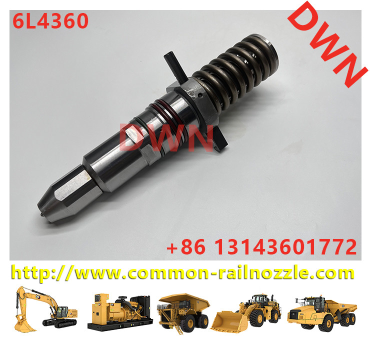 Construction Mechanical Engine Parts Diesel Fuel Injectors 4P9076 111-3718 For 3508 3512 3516 Engine