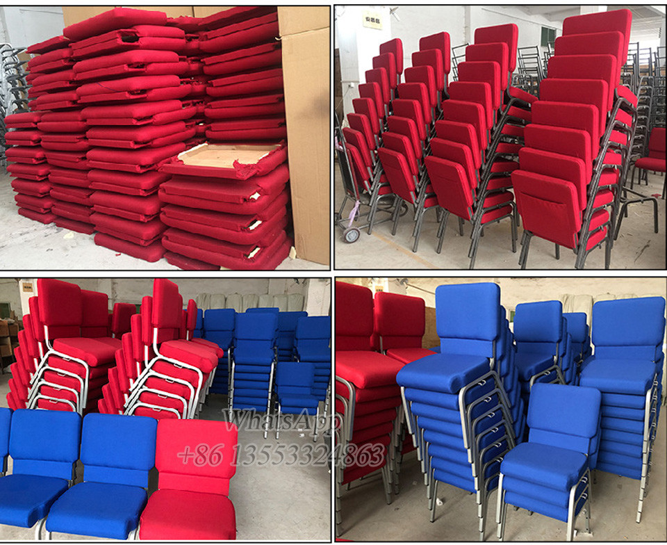 Red Church Chairs For Sale With Wholesale Price and Good Quality (YC-31)