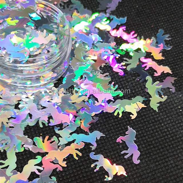 Easter-Themed 5mm Shaped HOHO Holographic Glitter in Assorted Colors