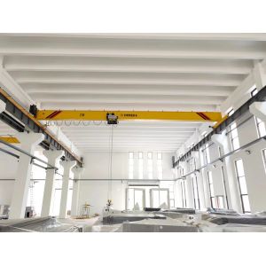 Efficient Material Handling Single Girder Overhead Crane 5 Ton
