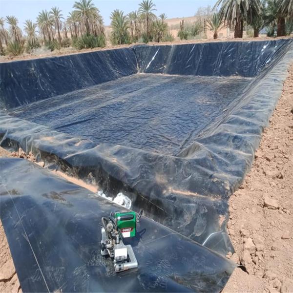 Contemporary Design HDPE Fish Farming Pond Liner 0.3mm 0.5mm 1mm 1.5mm 2mm Width
