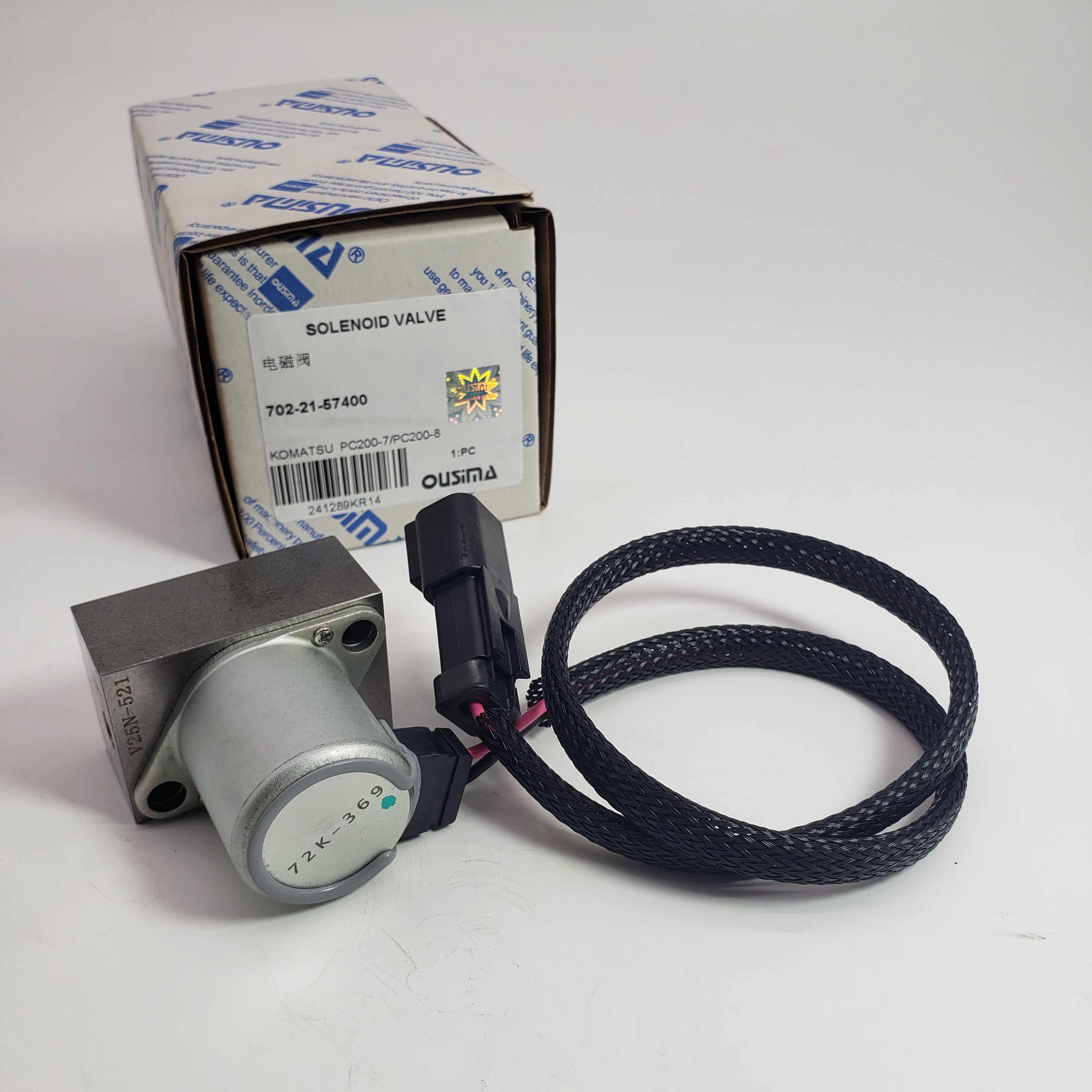 Solenoid Valve 702-21-57400 For KOMATSU PC200-8 PC 220-8 PC270-8