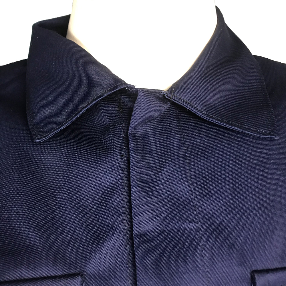 Navy Blue Unisex Supervisor Manger 220g ESD Smock