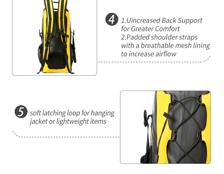 PVC Impermeavel Triathlon Transition Backpack Outdoor Sport use