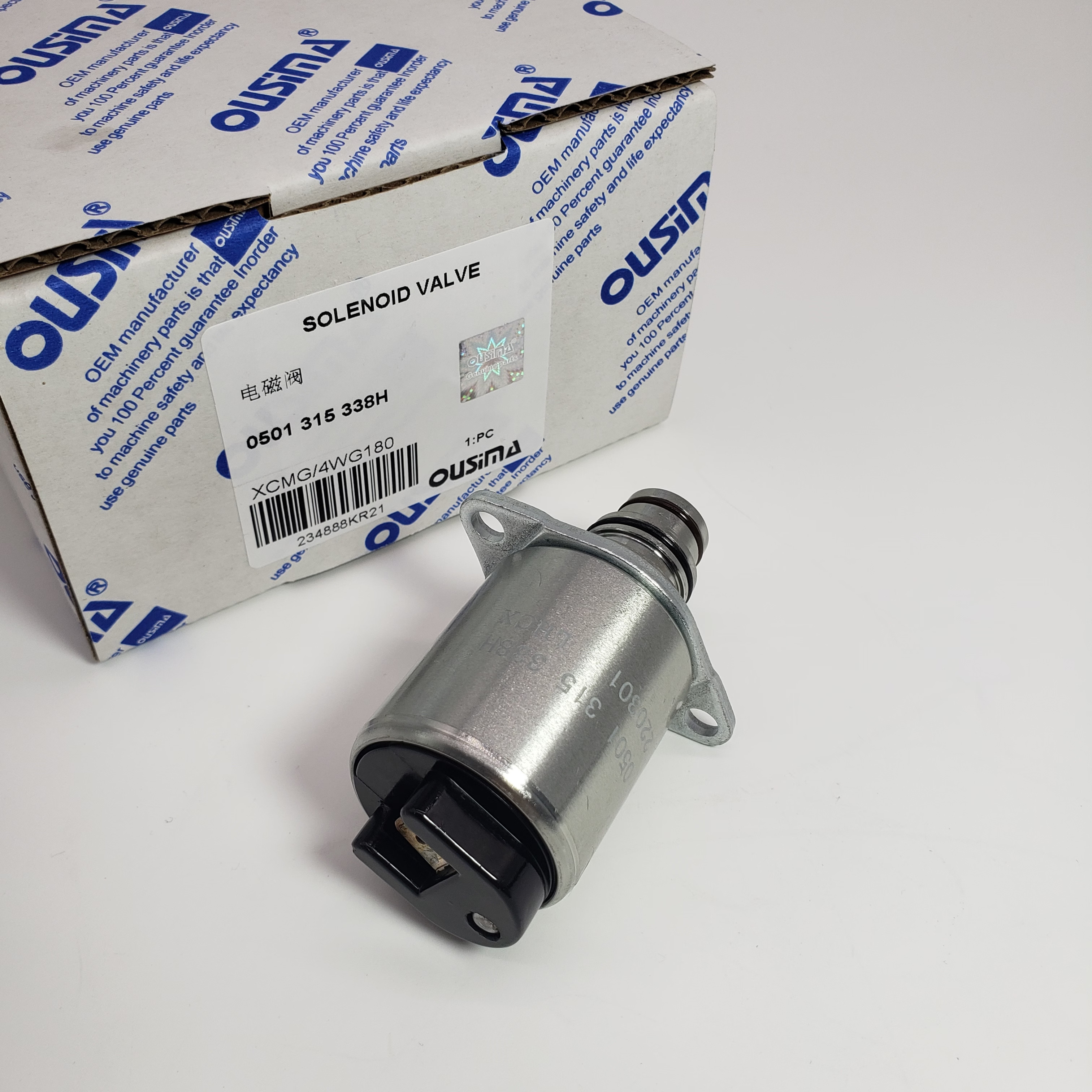 0501 315 338H Excavator Solenoid Valve For XCMG 4WG180 Transmission Parts