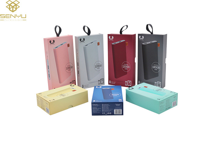 Mini 157g Fast charger packing box Finger Magnetic Battery Charger With Clear Window