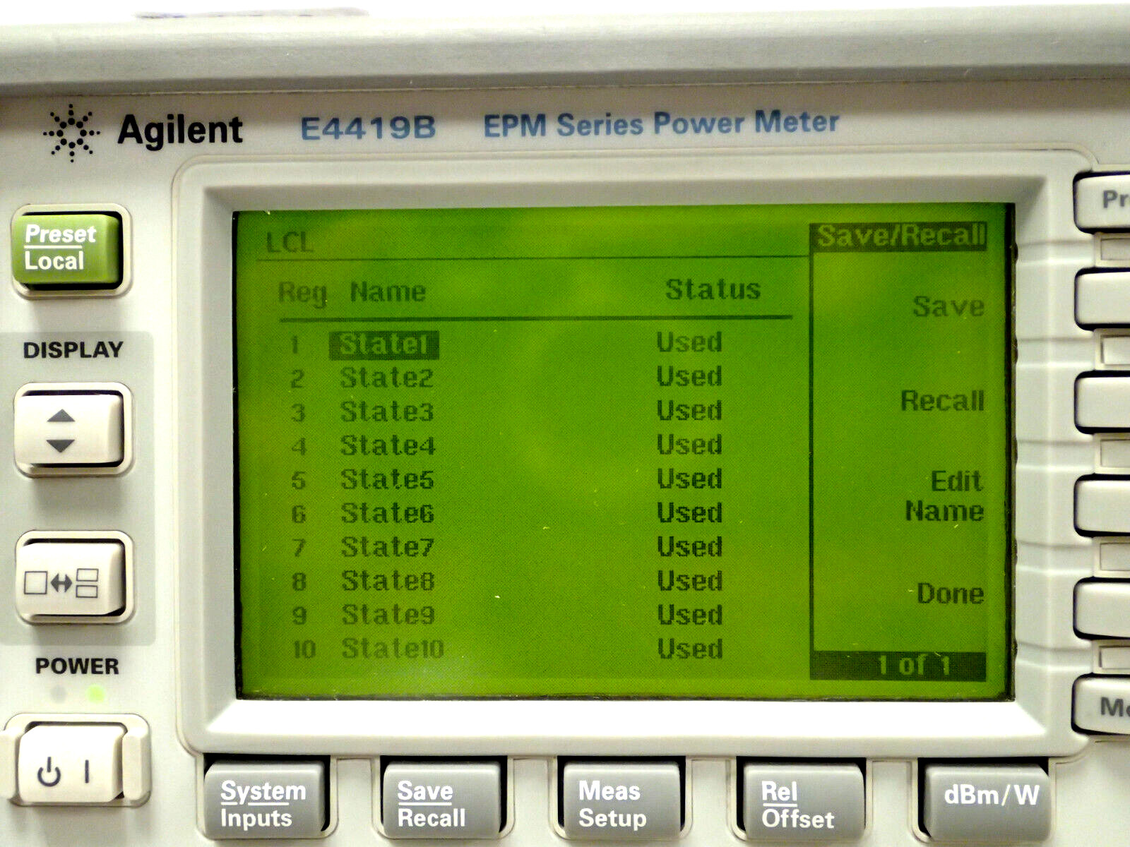 FCC Programmable Dual Channel Power Meter , Keysight Agilent E4419B EPM Series