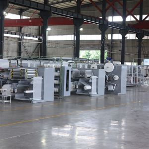 High Efficiency Full Servo Menstrual Panties Making Machine with Oversea