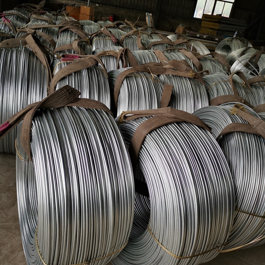ASTM 70 80 82B Grade Zinc Coated Steel Wire 0.3mm 0.5mm 1mm Galvanized Iron Rod