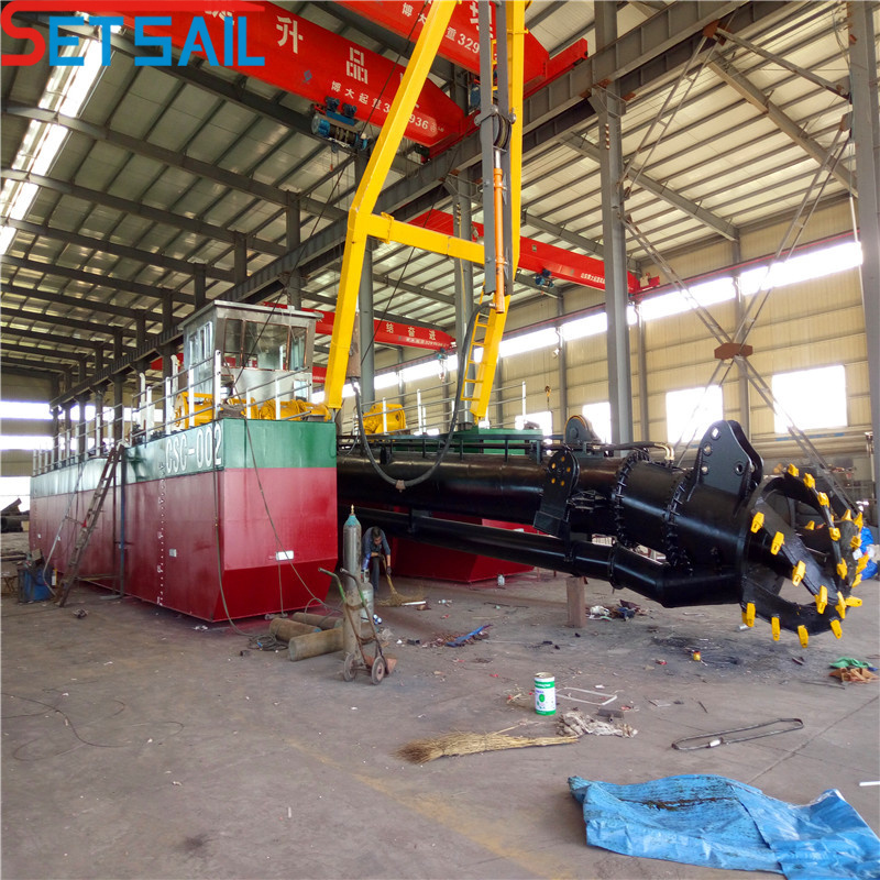 Hydraulic Control 14 Inch Cutter Suction Dredger for River Sand