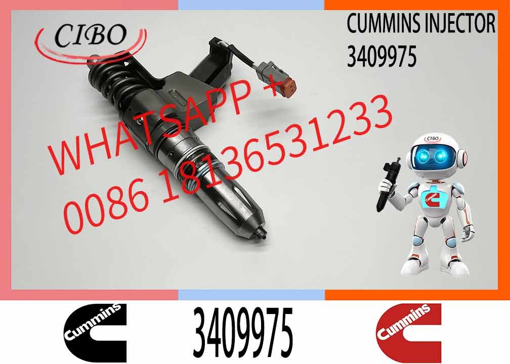 Common Rail Diesel Fuel Injector 3411760 3081315F 3409975 For Cummins QSN14 N14