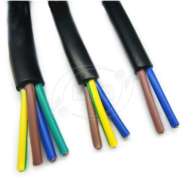 Office Soft RVV Insulated Copper Wire With Multi - Cores High Mechanical Strength