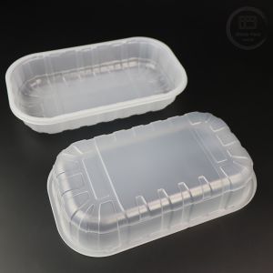 Custom Retort PP Tdisposable Meat Trays With Secure Seal And Durable Design
