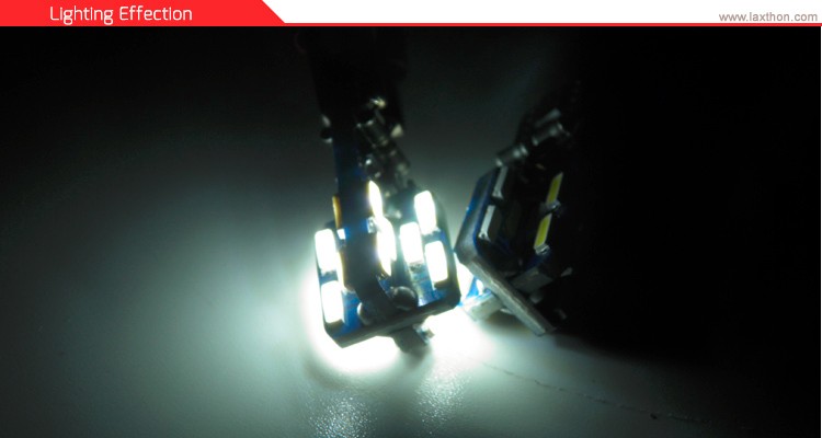 White LED Interior Car Light Bulbs 16V T10 24SMD 4014 Canbus Led Light Stable Current