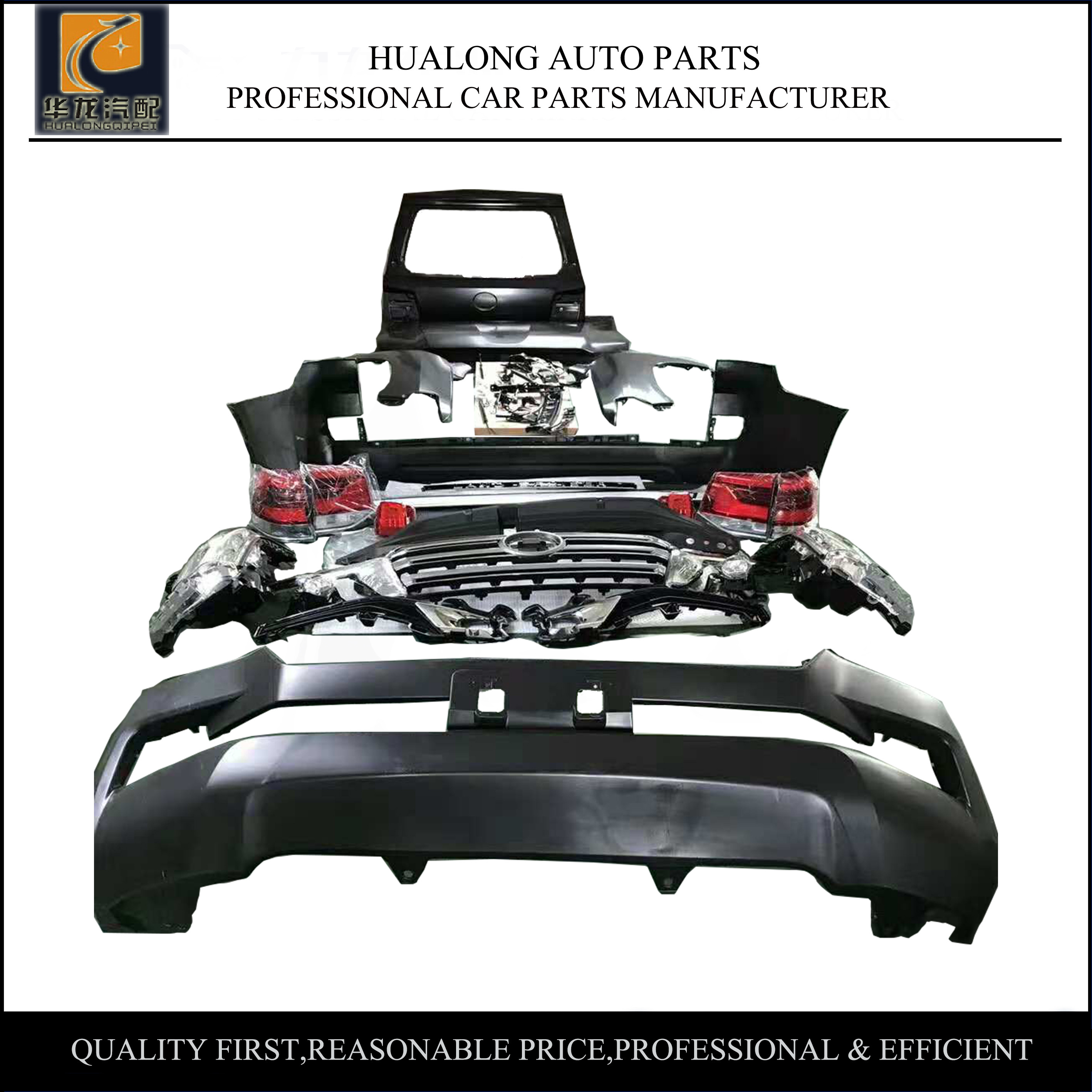 Modification Back Door Board Tail Gate Toyota Tacoma And Tundra Car Replacement Parts