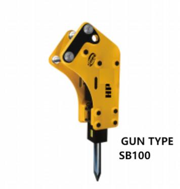 APPLICABLE GUN TYPE ROCK EXCAVATOR HYDRAULIC BREAKER ALLOY STEEL SB 100 10-15