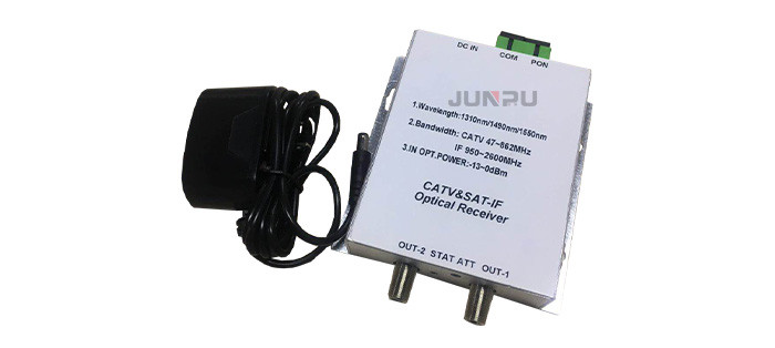 Network Fiber Catv Optical Satellite Transmitter 2600mhz 1540 ~ 1563nm