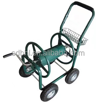 Metal Garden Watering Tools of House Reel Cart for Green Garden in Qingdao Port