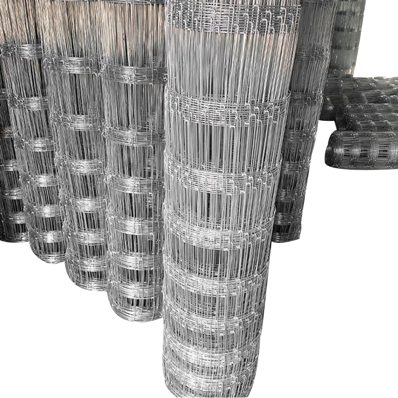 High quality cheap cattle goat field fence galvanized welded fence farm from anping animal wire mesh