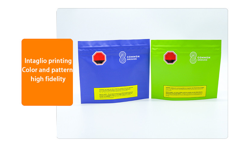 Child Resistant Tobacco Packaging Bag: Secure and Moisture-Proof Aluminized Composite Zipper Bag