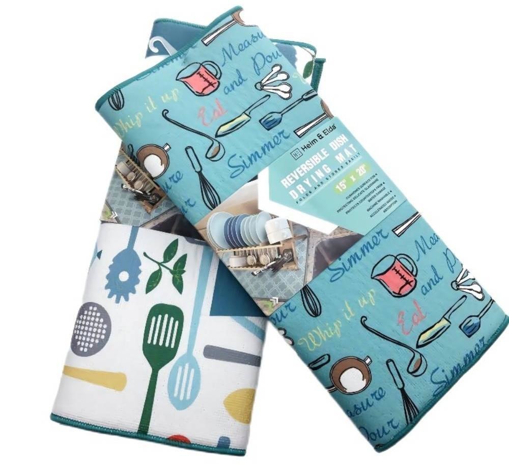 38x50cm Kitchen Counter Microfiber Dish Drying Mat