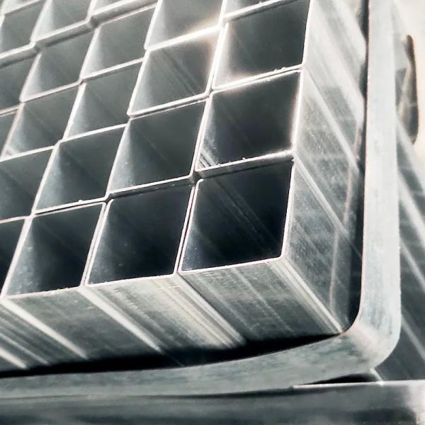 Zinc Coated 40*40 50*50 1.5mm Thickness Steel Pipe Welded Galvanized Square