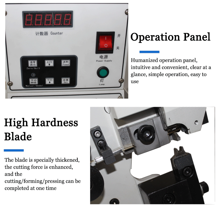 YH-DT4.0T 4t Step Feeding Copper Belt Riveting Machine with 30mm Crimping Stroke