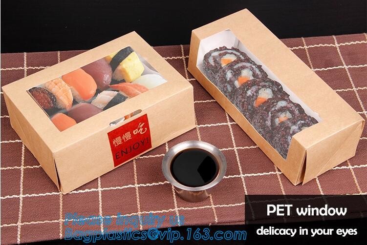 Custom Food Grade Paper Doughnet Box Wholesale,fast food take away paper box, custom printed food packaging bagease, pac