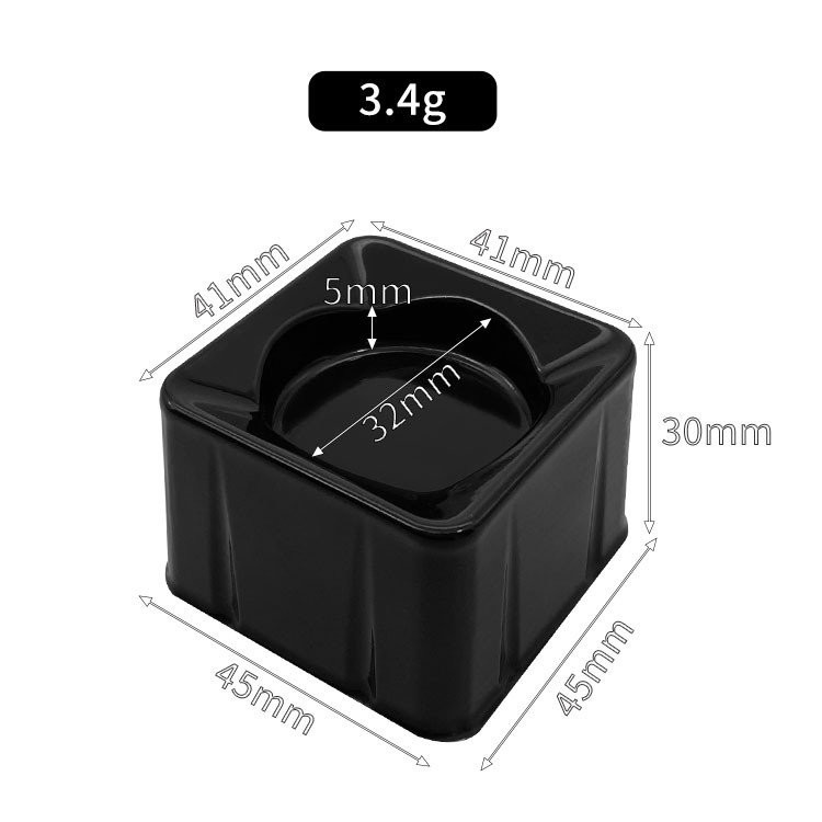 Black Individual Plastic Chocolate Packaging Square Chocolate Box Insert Trays