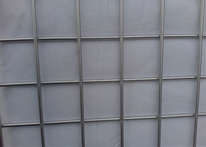Ss201 6mm Heavy Welded Wire Panels 10cm Square Hole