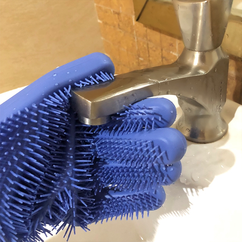 high quality durable soft best seller in amazon accessory kitchen household silicone washing clean rubber gloves