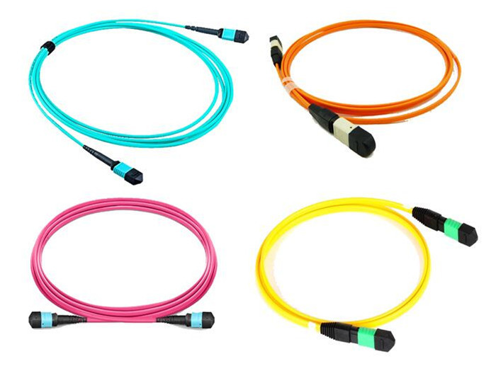 OM2 3.0MM Female To Female MTP MPO Fiber Cable