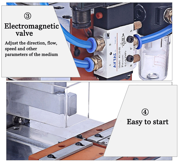 Adjustable IDC Flat Cable Connector Crimping Machine 2P to 64P Cable Ribbon Cable