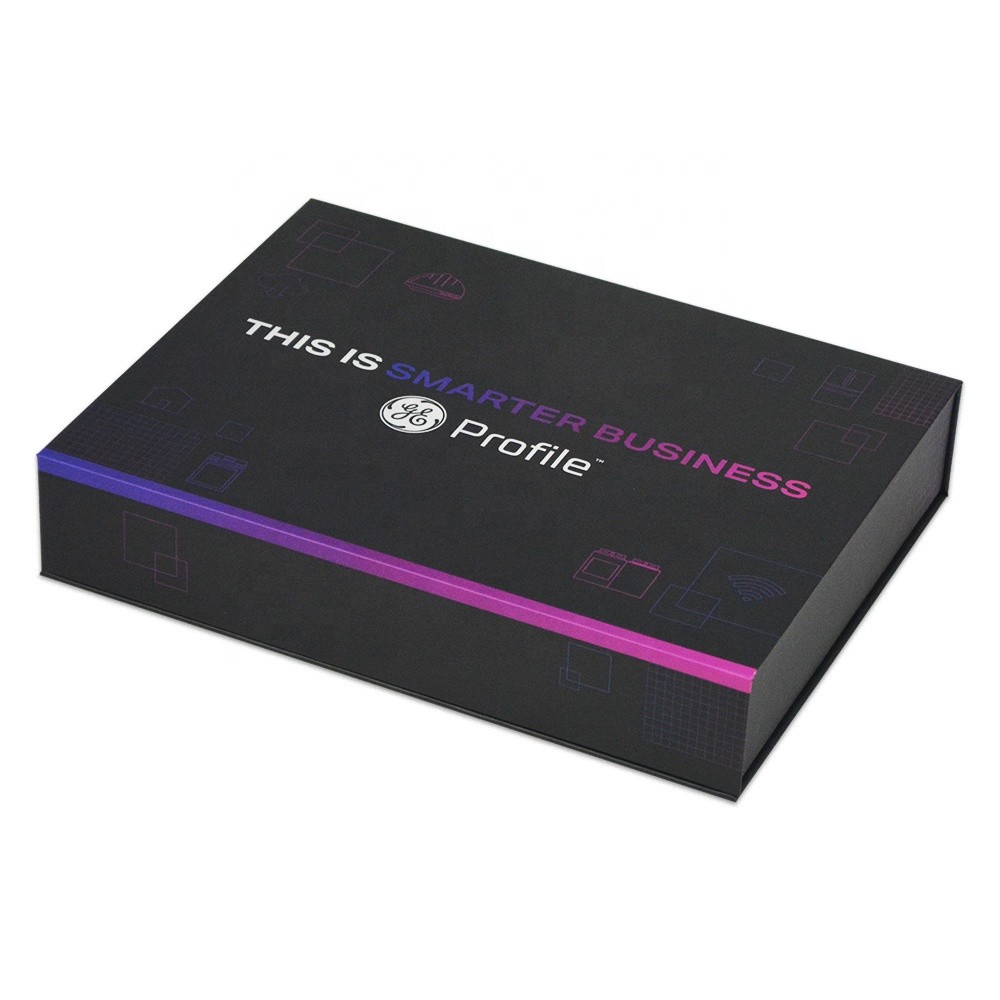 customized print lcd video screen box,promotional lcd video invitation box