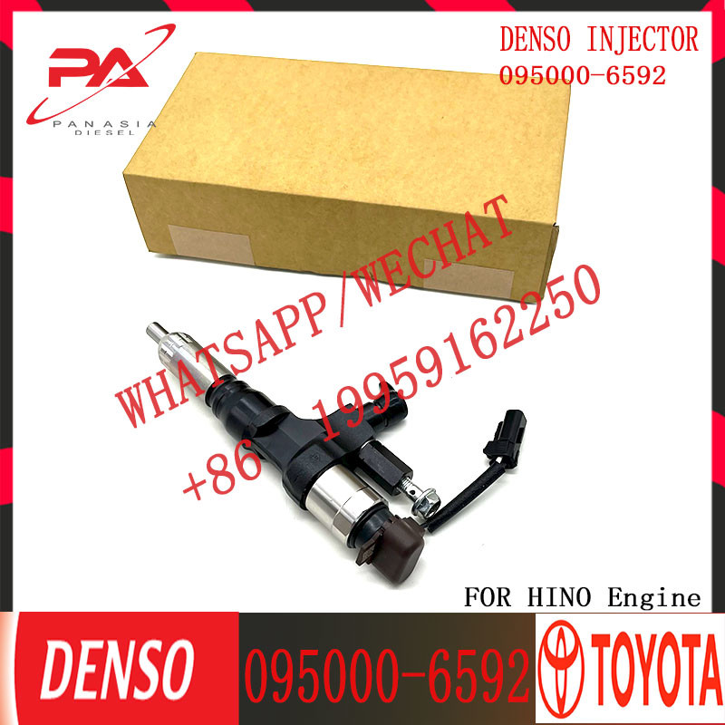 Diesel Common Rail Injector 095000-6593 23670-E0010 095000-6590 095000-6592 For HINO J08E