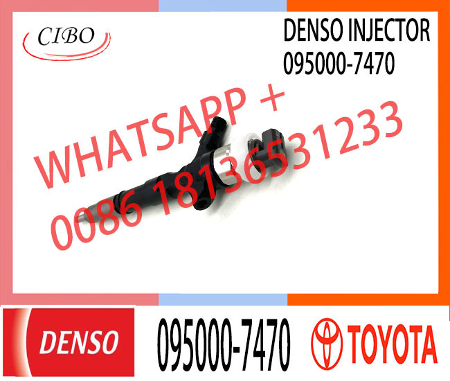 high quality Diesel injector Common rail injector for engine 23670-39255 095000-7470