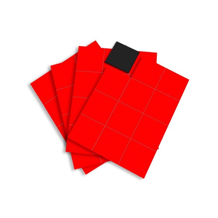 Mini Round Shape Diy Magnetic Sheet Glue Dot Self Adhesive Magnet Dots