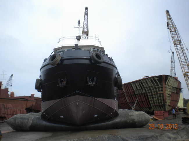 Rubber Boat Launching Airbag Heavy Moving Lifting Inflate Ship Marine
